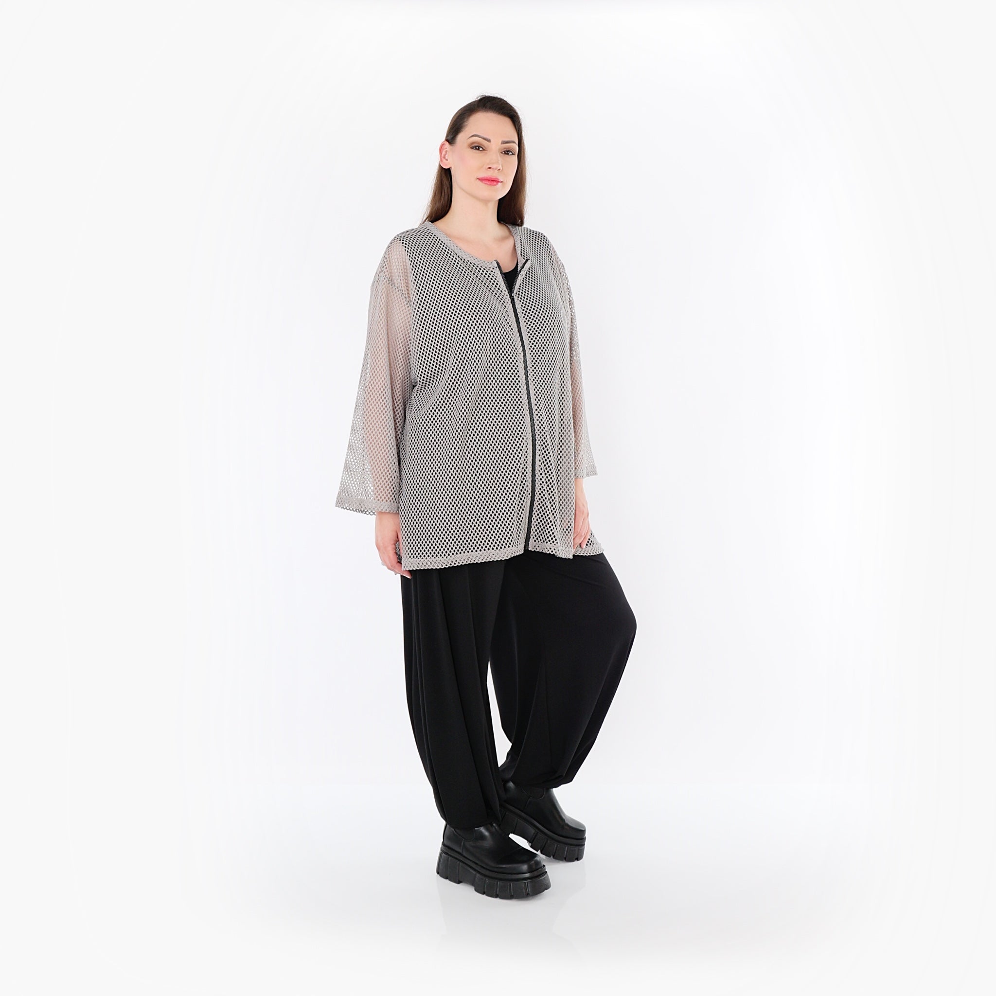 Veste AKH Fashion 7109, grise