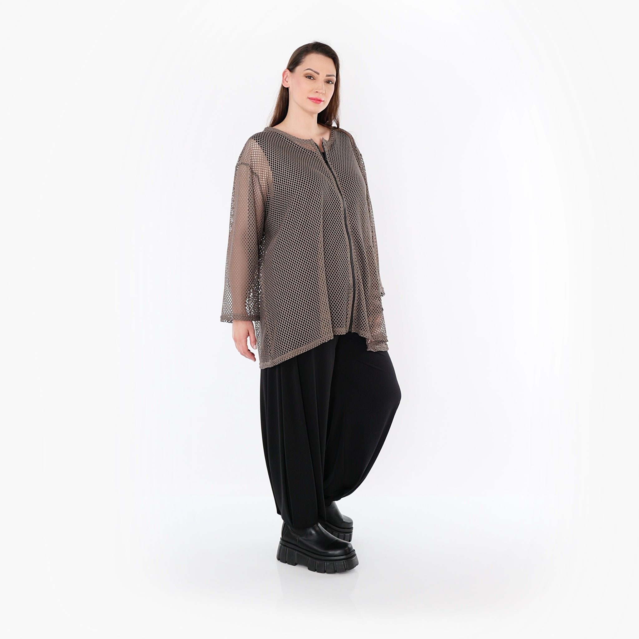 AKH Fashion · Jacke · Marie · 7109 · Taupe