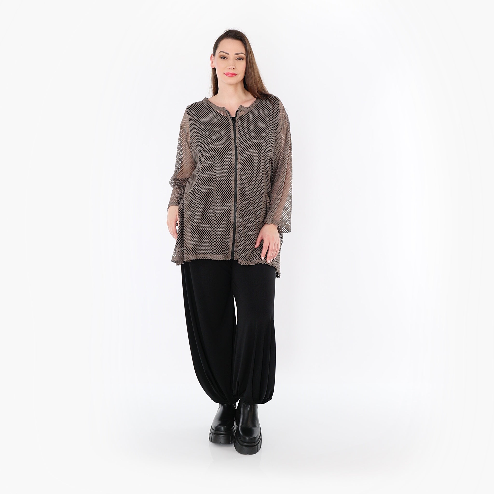 AKH Fashion · Jacke · Marie · 7109 · Taupe