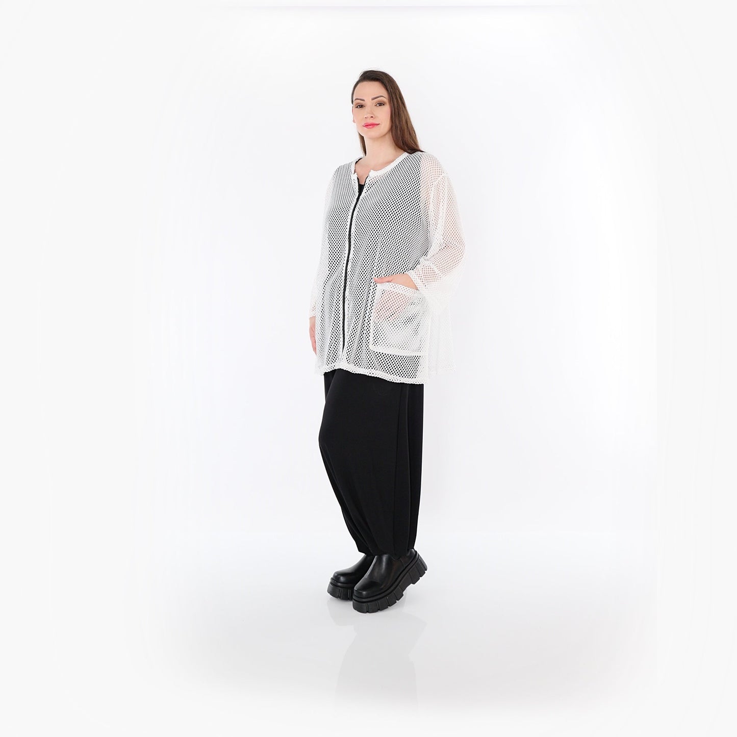 AKH Fashion 7109 Jacke, Weiß