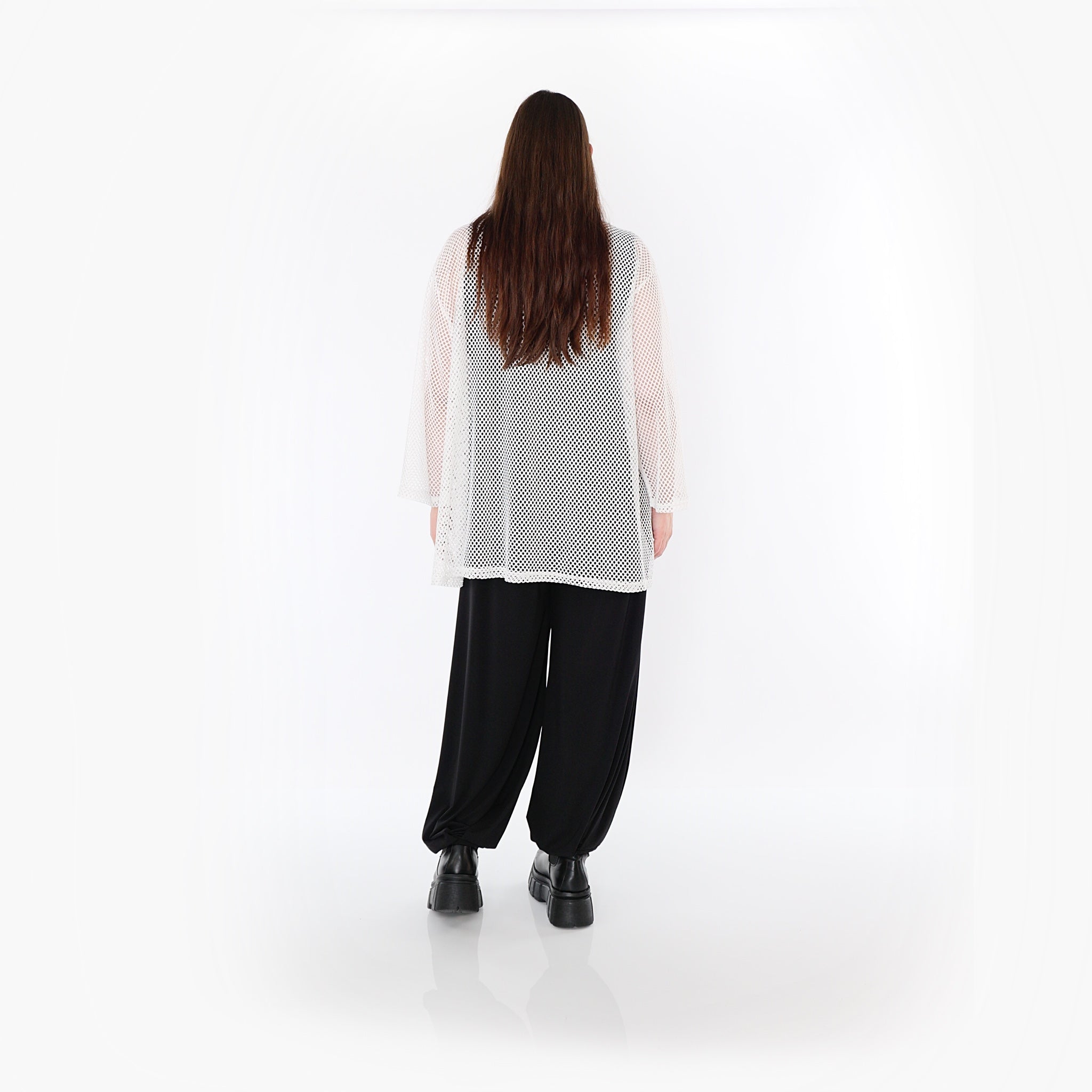 Veste AKH Fashion 7109, blanche