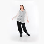 Veste AKH Fashion 7109, blanche