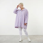 AKH Fashion 7010 Blouse, Bleu-Blanc-Rose