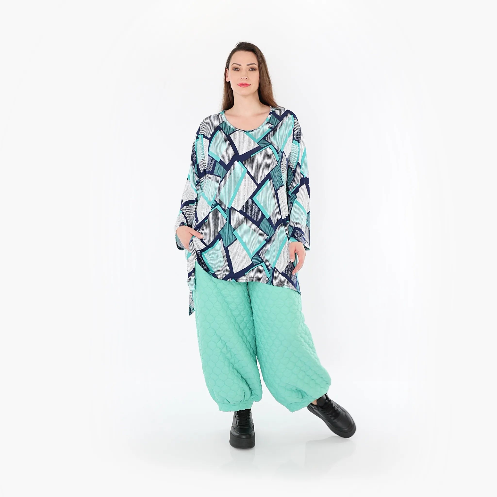 AKH Fashion Hose 8067 Cloudy, Mintgrün