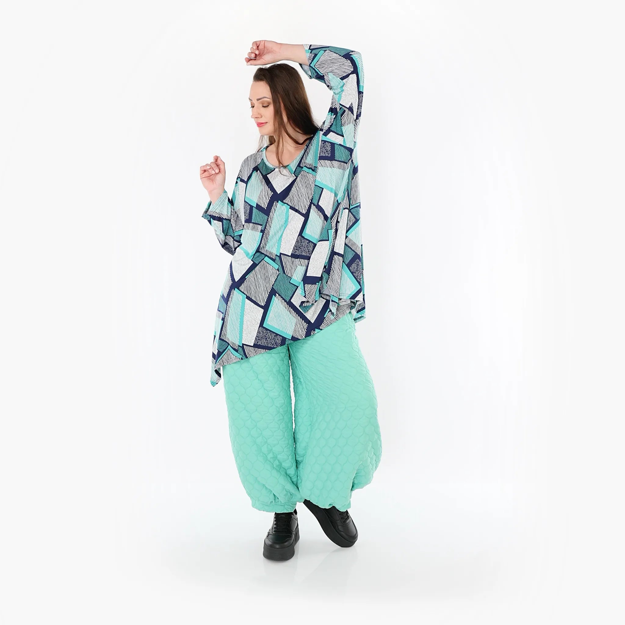 AKH Fashion Hose 8067 Cloudy, Mintgrün