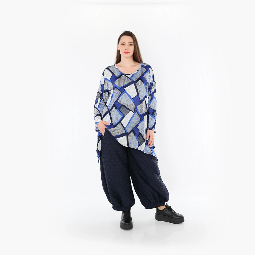 AKH Fashion Hose 8067 Cloudy, Navy