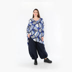 AKH Fashion Hose 8067 Cloudy, Navy