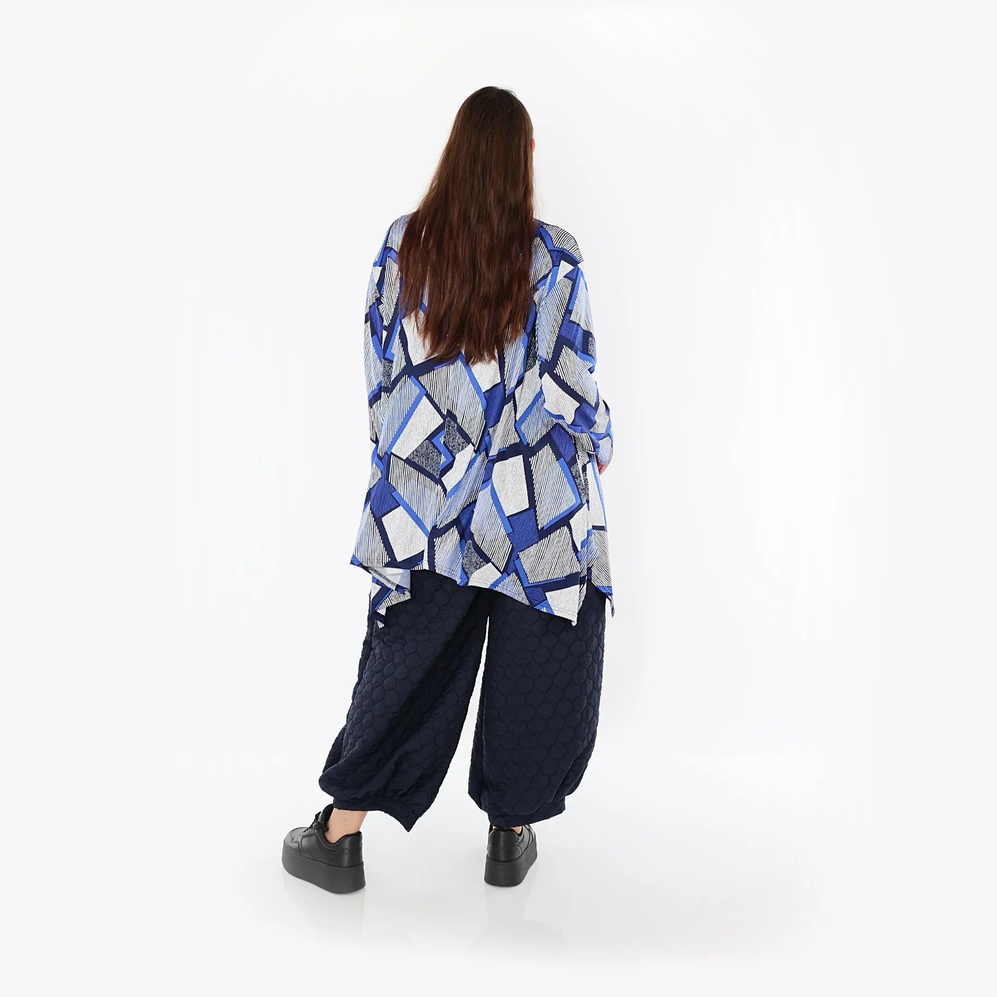 AKH Fashion Hose 8067 Cloudy, Navy