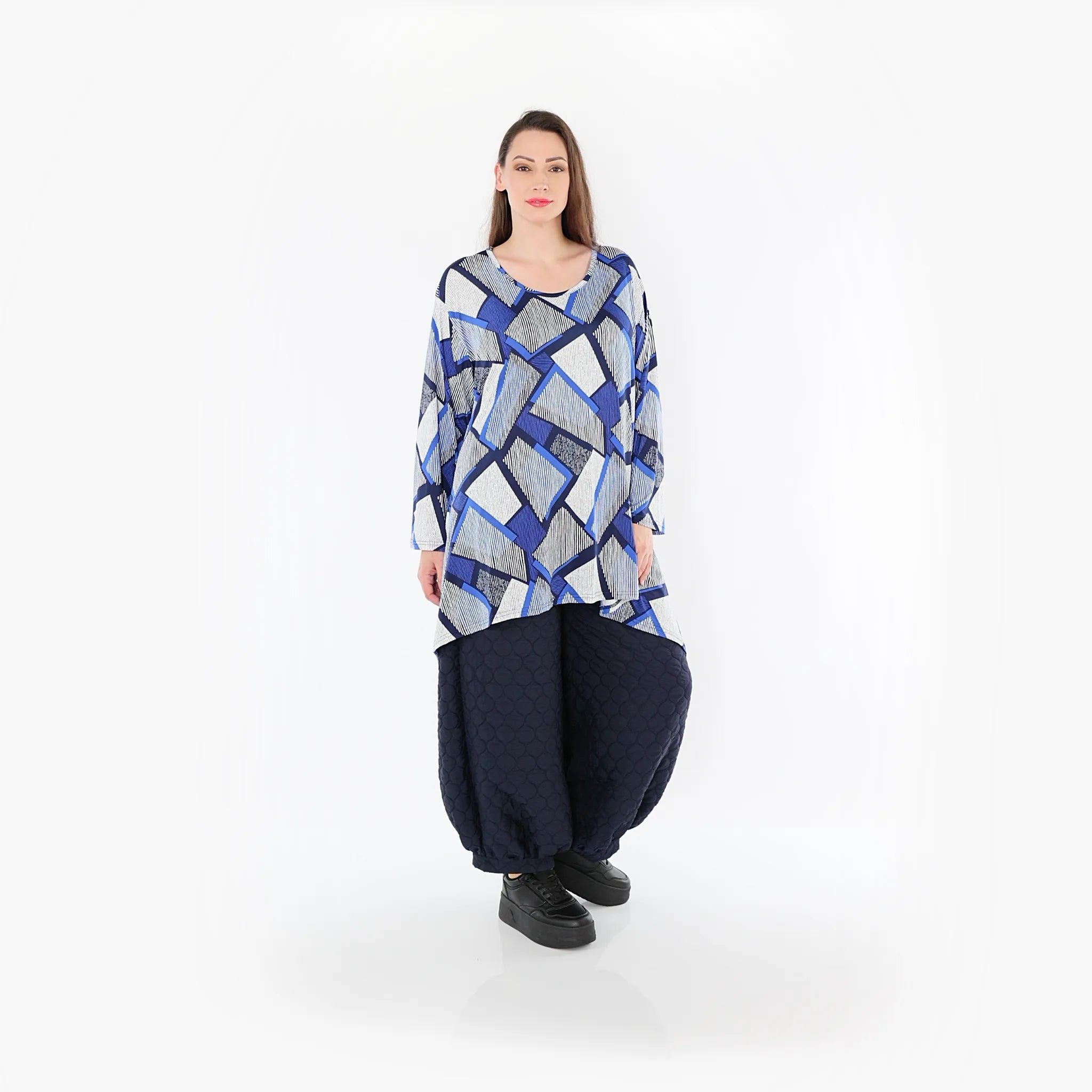 AKH Fashion Hose 8067 Cloudy, Navy