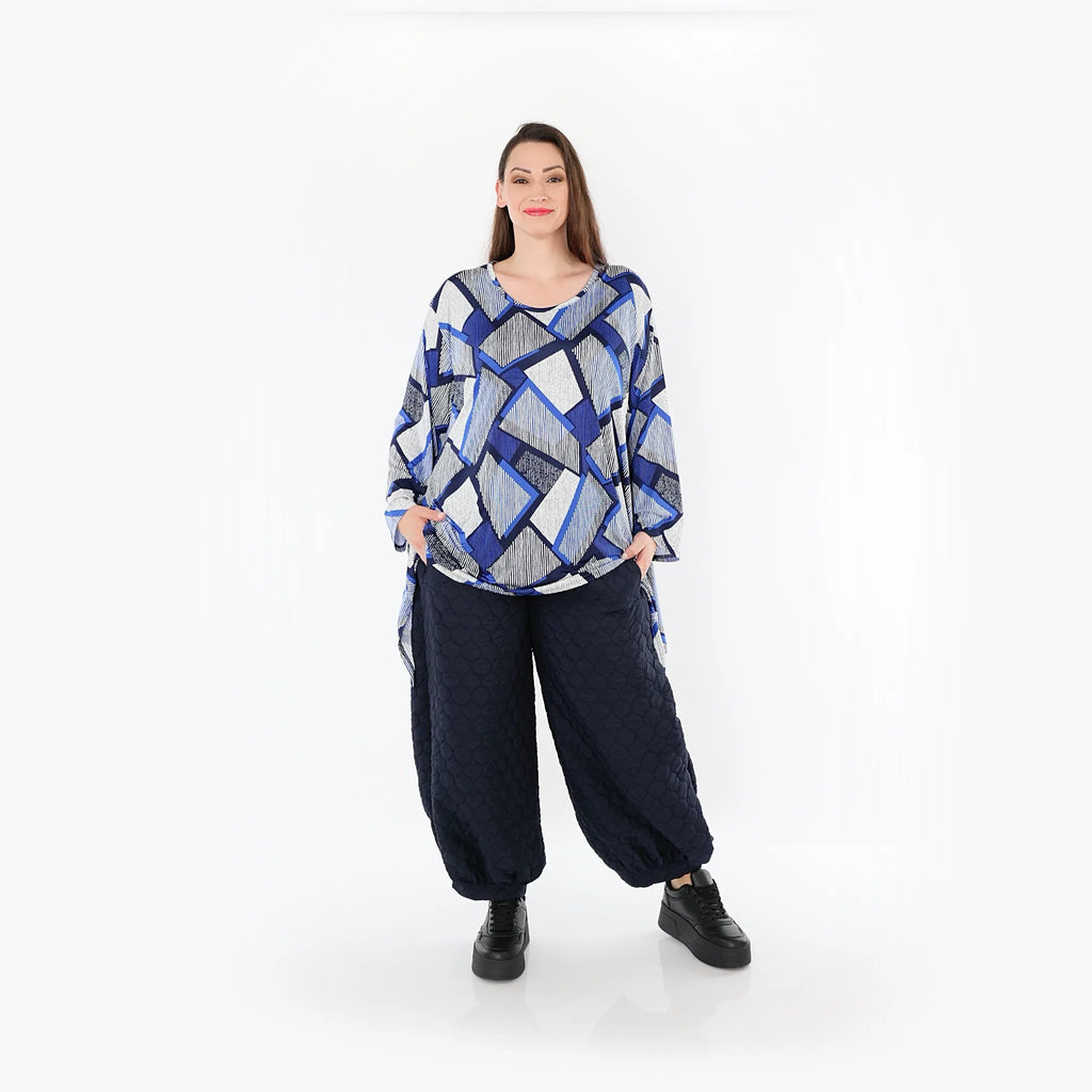 AKH Fashion Hose 8067 Cloudy, Navy