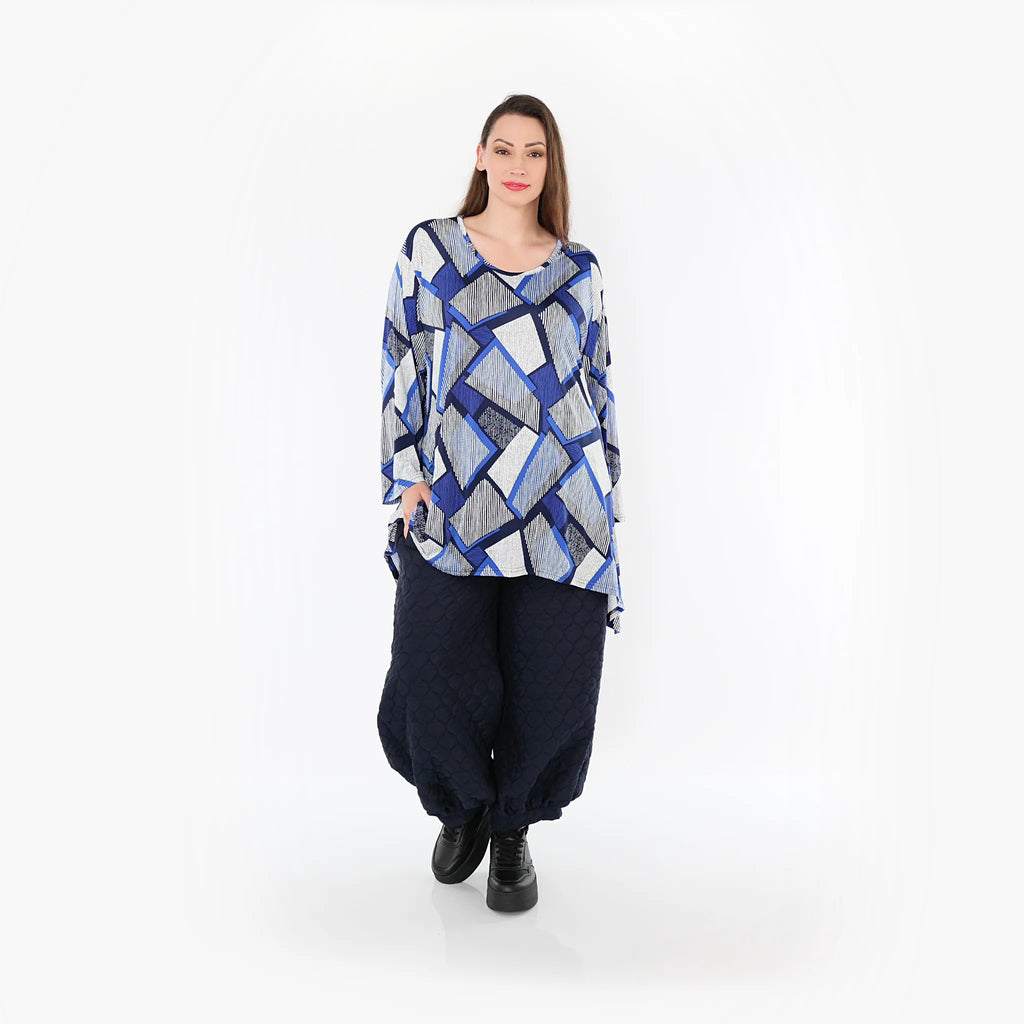 AKH Fashion Hose 8067 Cloudy, Navy