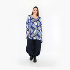 AKH Fashion Hose 8067 Cloudy, Navy