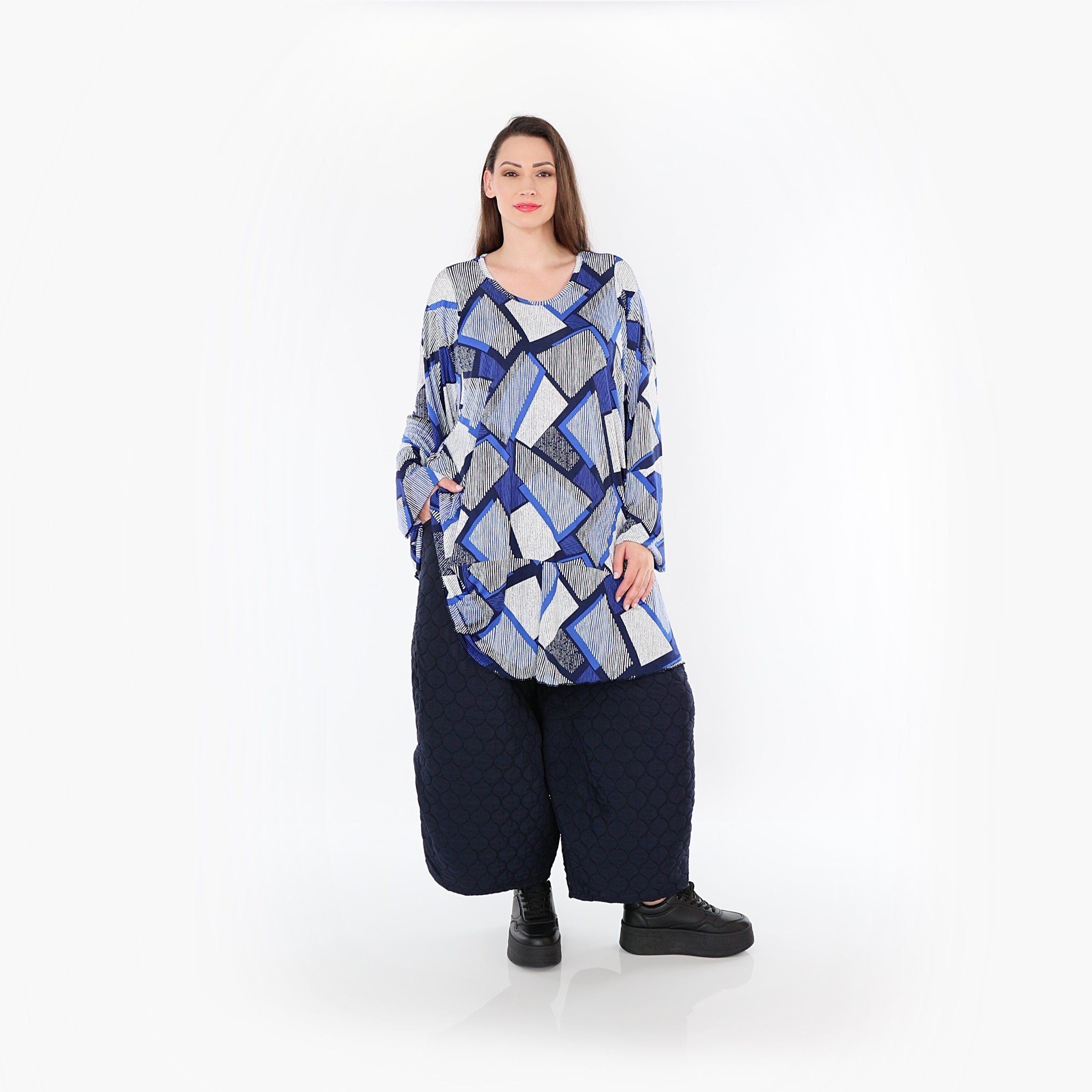 AKH Fashion Hose 6631 Cloudy, Navy