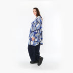 Chemise AKH Fashion 592 Big, bleu-blanc-bleu marine