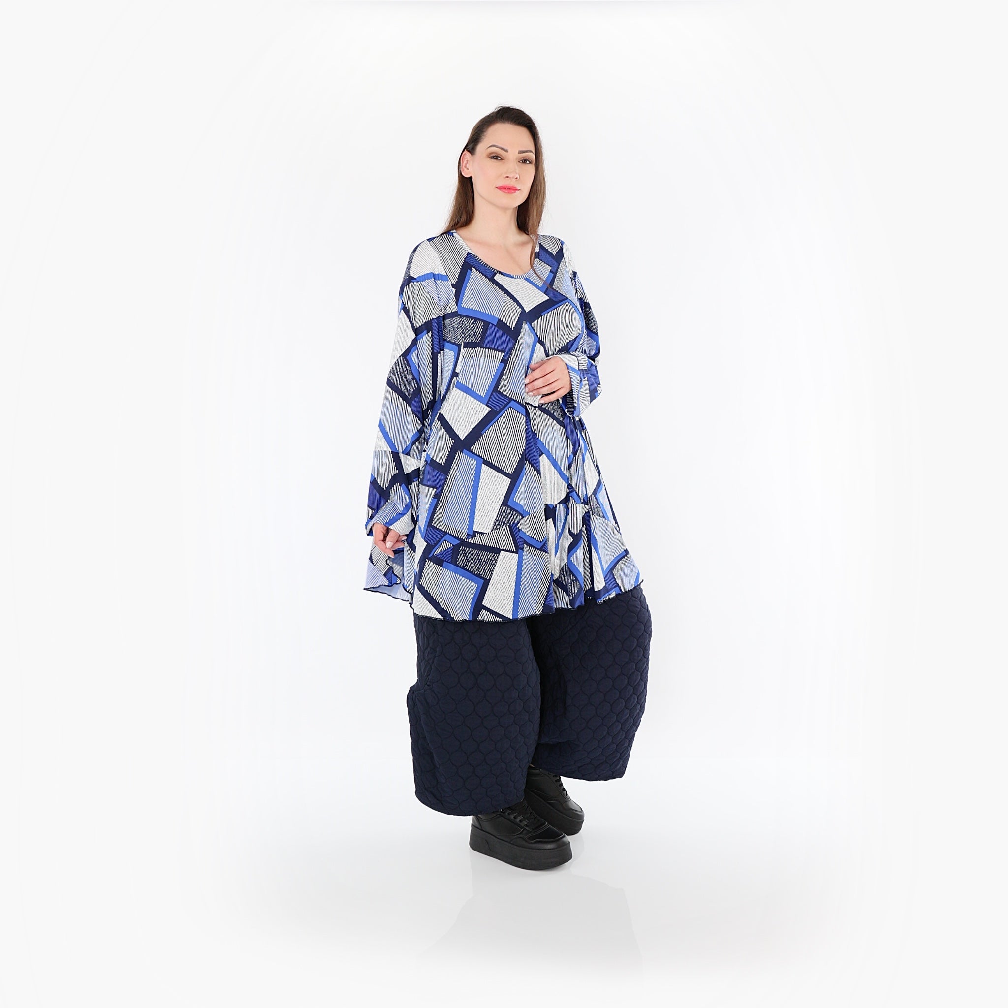 AKH Fashion Hose 6631 Cloudy, Navy