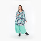 AKH Fashion Hose 6631 Cloudy, Mintgrün