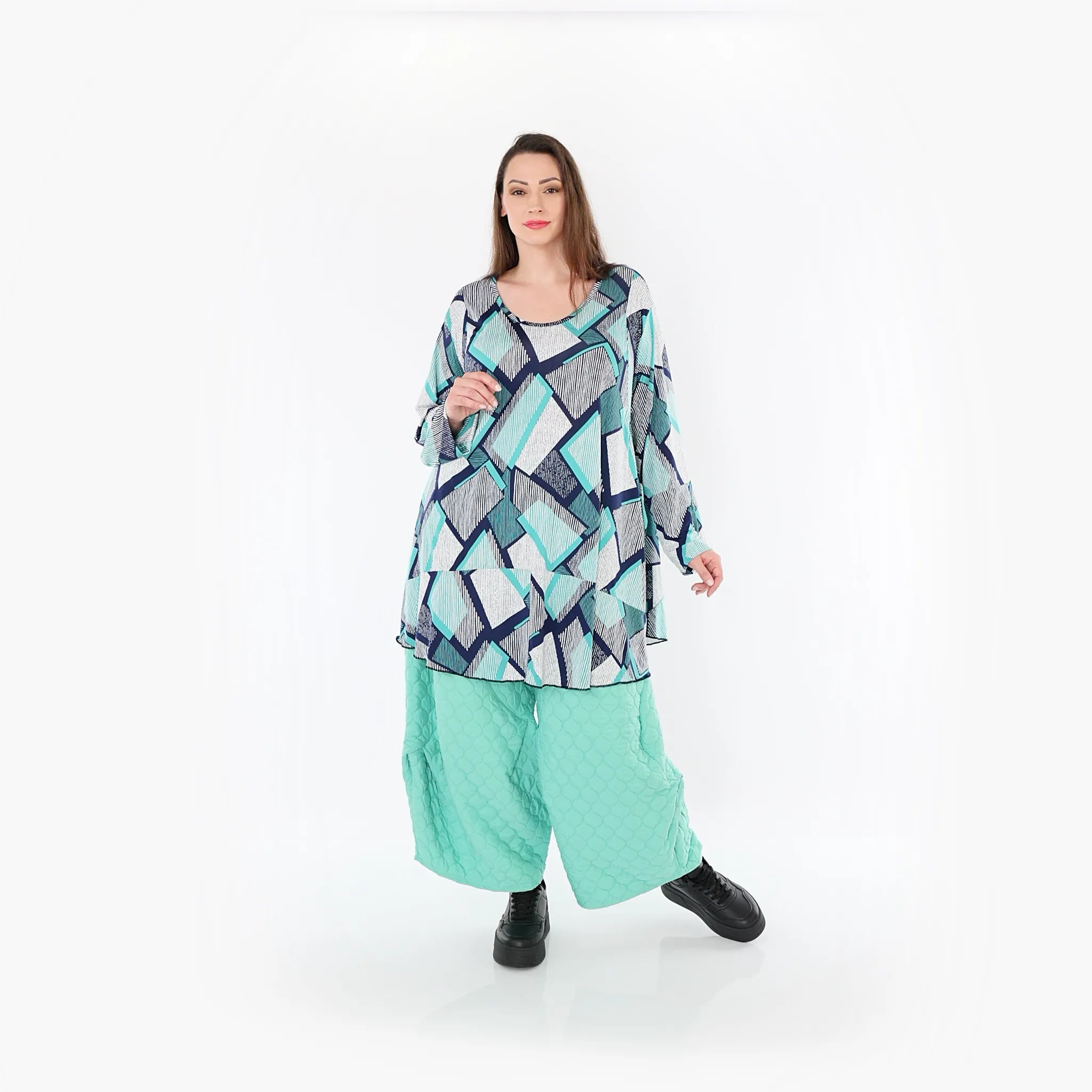AKH Fashion Hose 6631 Cloudy, Mintgrün