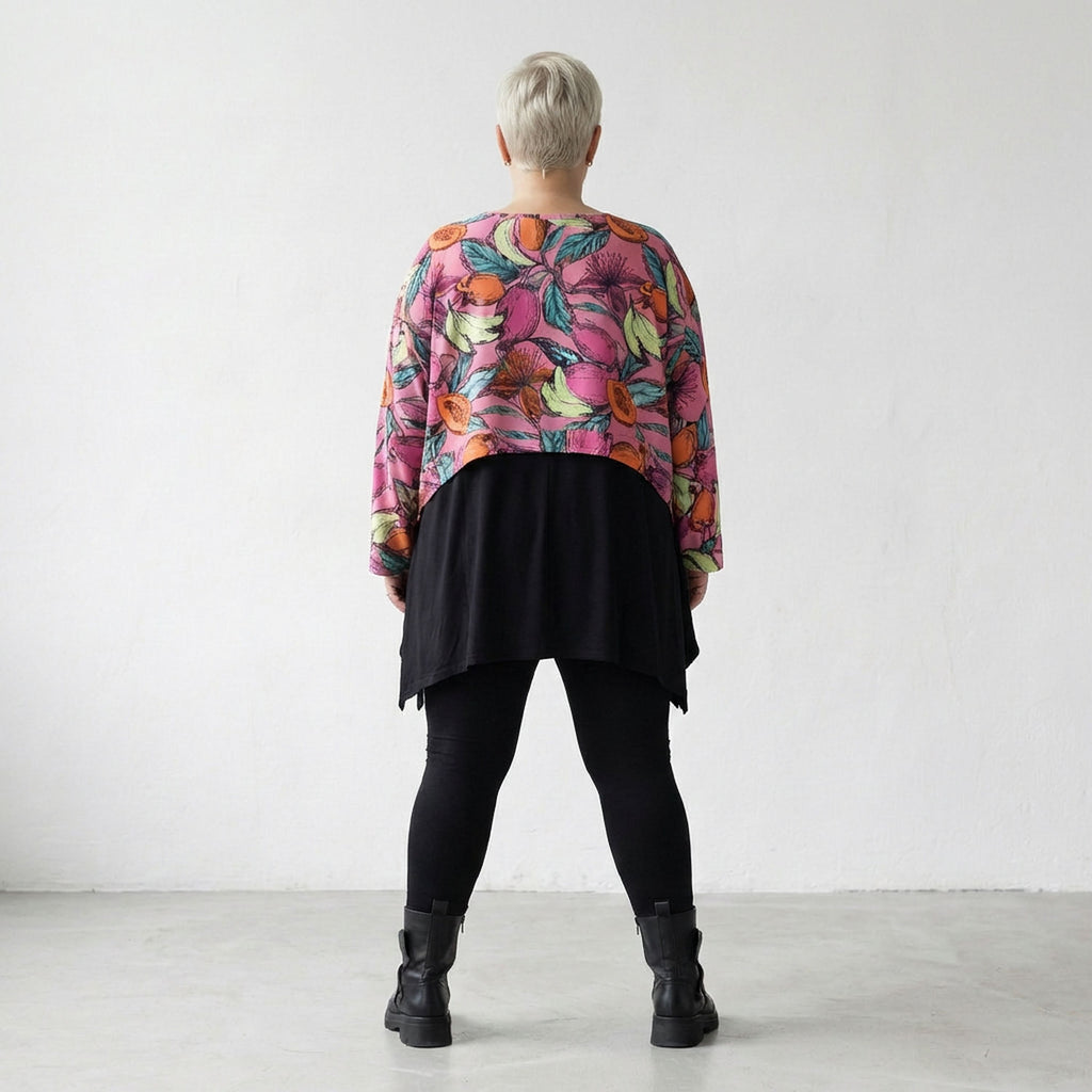 AKH Fashion 7011 Throw, Pink-Multi