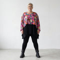 AKH Fashion 7011 Throw, Pink-Multi