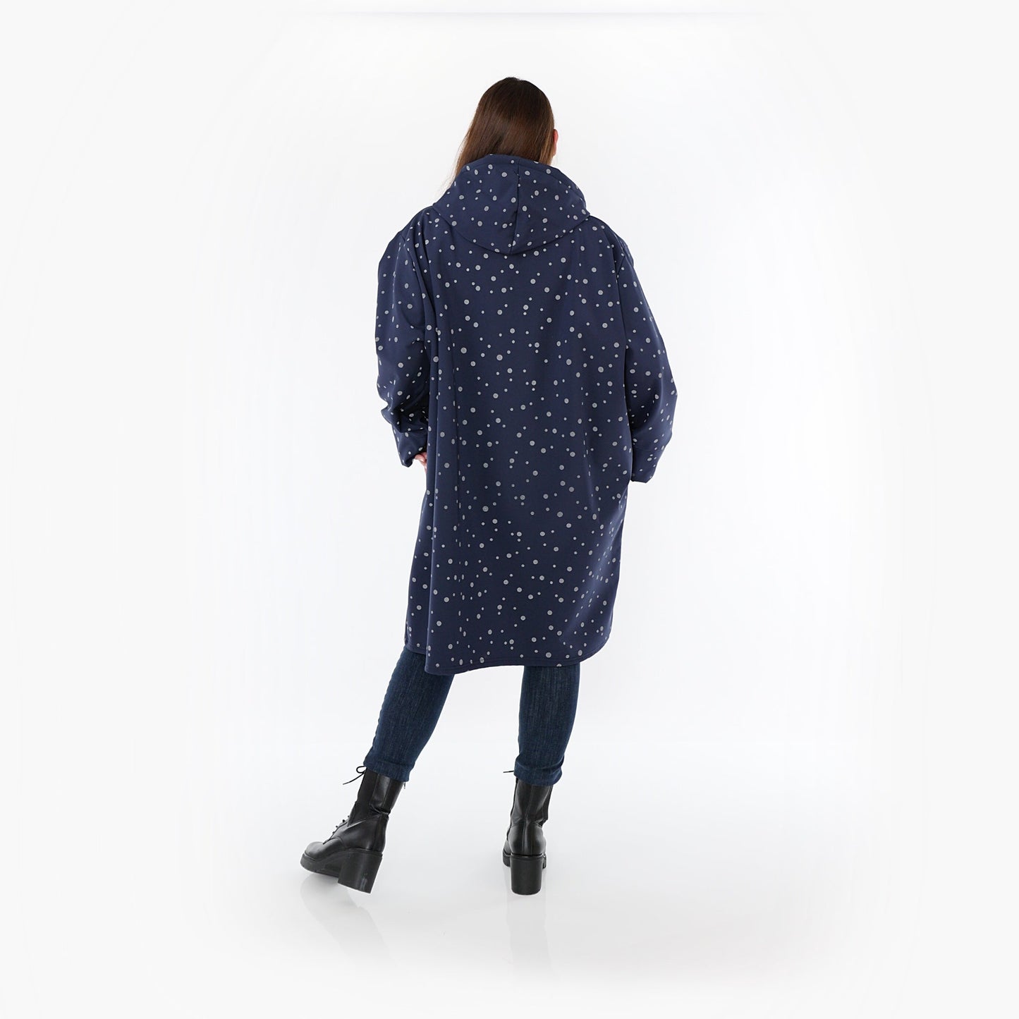 AKH Fashion 7035 Mantel, Marine-Grau