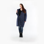 AKH Fashion 7035 Mantel, Marine-Grau