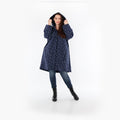 AKH Fashion 7035 Mantel, Marine-Grau