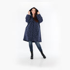 AKH Fashion 7035 Mantel, Marine-Grau