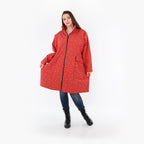 AKH Fashion · Mantel · Momentum · 7036 · Rot/Grau