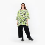 AKH Fashion · Shirt · Marry · 593 · Grün/Türkis/Schwarz