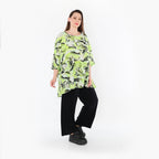 AKH Fashion · Shirt · Marry · 593 · Grün/Türkis/Schwarz