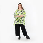AKH Fashion · Shirt · Marry · 593 · Grün/Türkis/Schwarz