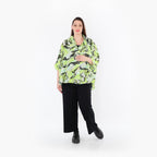 AKH Fashion · Bluse · Marry · 7092 · Grün/Türkis/Schwarz