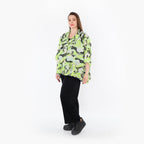 AKH Fashion · Bluse · Marry · 7092 · Grün/Türkis/Schwarz