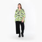 AKH Fashion · Bluse · Marry · 7092 · Grün/Türkis/Schwarz