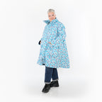Manteau AKH Fashion 2276, bleu-multicolore