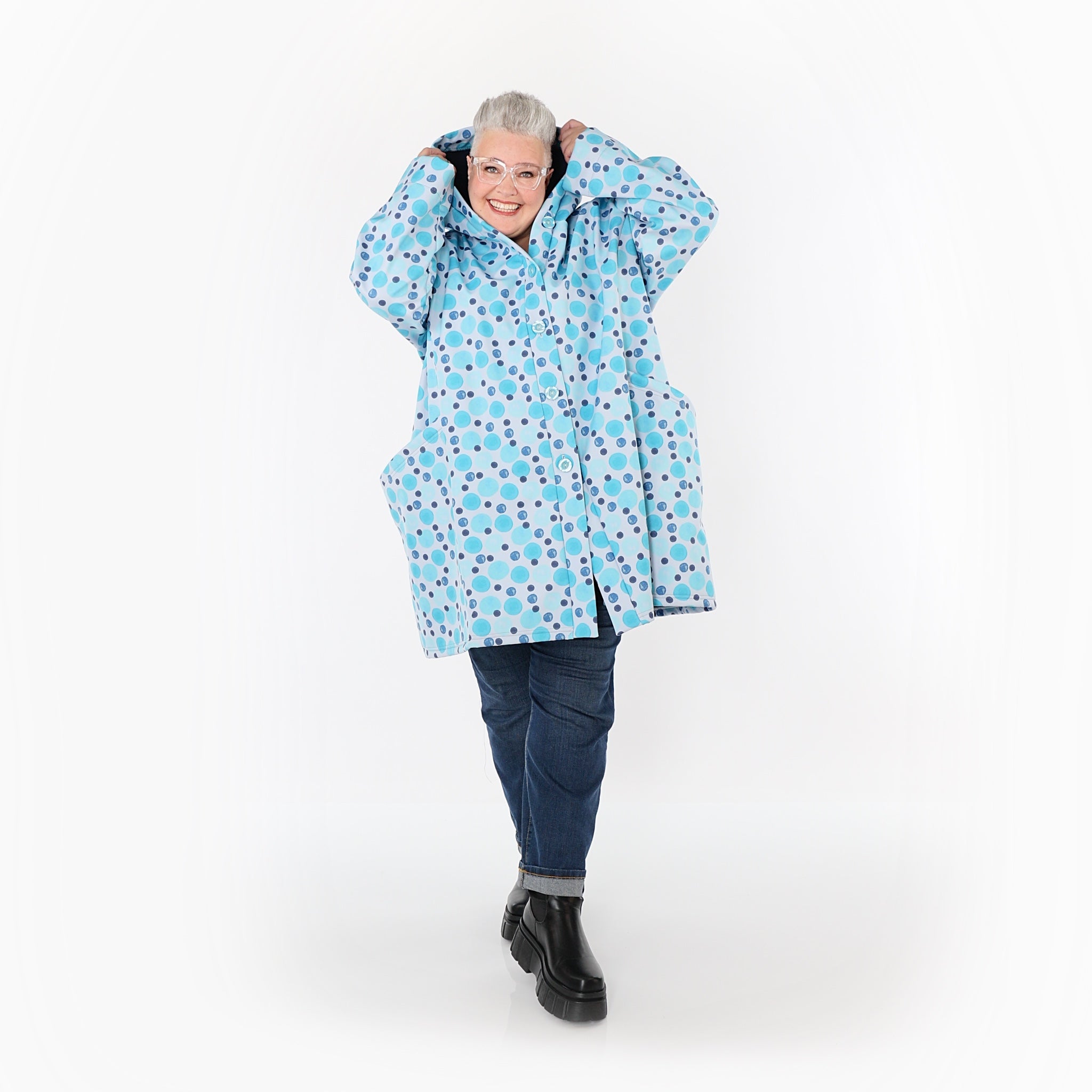 AKH Fashion · Jacke · CurvyStorm · 6660 · Blau/Multi