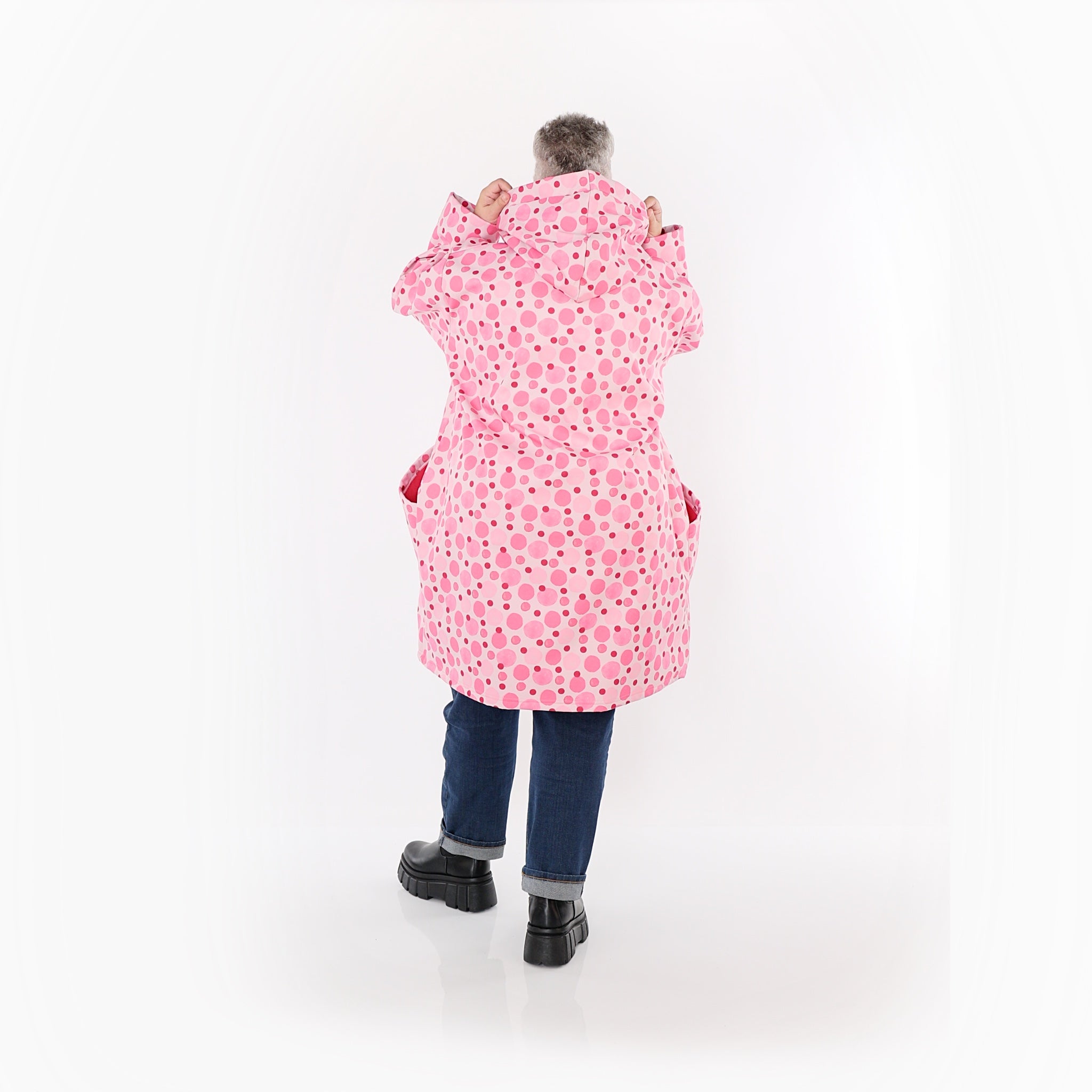 Veste AKH Fashion 6660, rose-multicolore