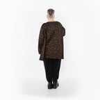 AKH Fashion · Shirt · Terella · 593 · Schwarz/Cognac/Orange