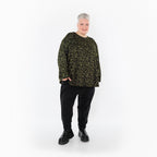 AKH Fashion · Shirt · Terella · 6815 · Schwarz/Neongrün/Cognac