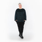 AKH Fashion · Shirt · Terella · 6815 · Schwarz/Petrol/Grün