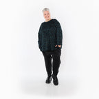 AKH Fashion · Shirt · Terella · 6815 · Schwarz/Petrol/Grün