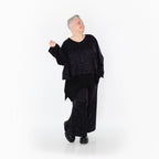 Jeté AKH Fashion 6048, noir-violet-gris