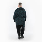 AKH Fashion · Shirt · Terella · 6061 · Schwarz/Petrol/Grün