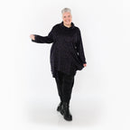AKH Fashion · Shirt · Terella · 6061 · Schwarz/Violett/Grau