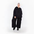 Veste AKH Fashion 7076, noir-violet-gris