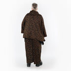 AKH Fashion · Hose · Terella · 7083 · Schwarz/Cognac/Orange