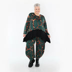 AKH Fashion 8069 Pantalon, Vert-Multi