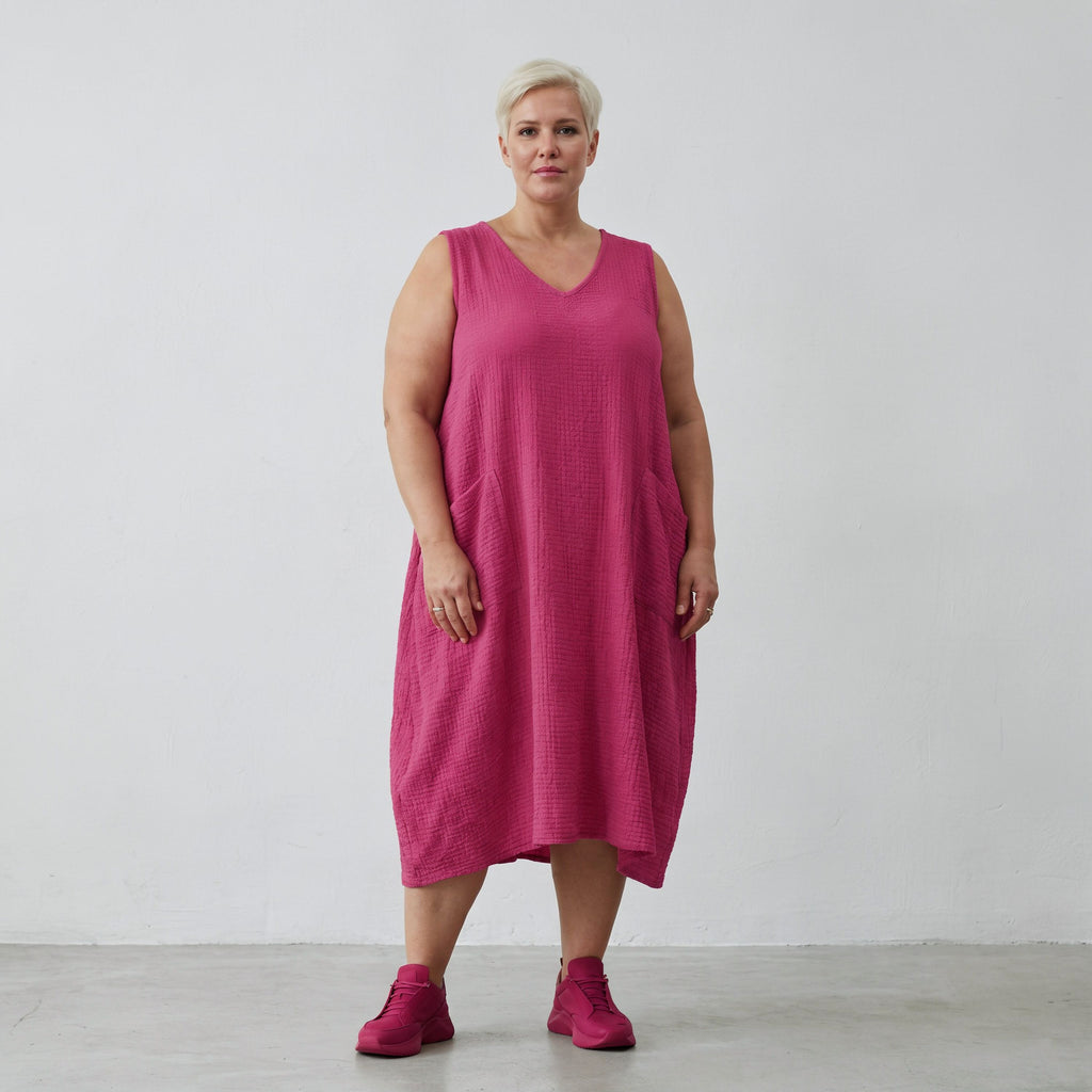 AKH Fashion 7118 Dress, Fuchsia