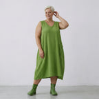 AKH Fashion 7118 Dress, Green