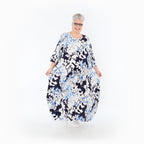 AKH Fashion · Kleid · Isalie · 1926 · Weiß/Marine/Blau